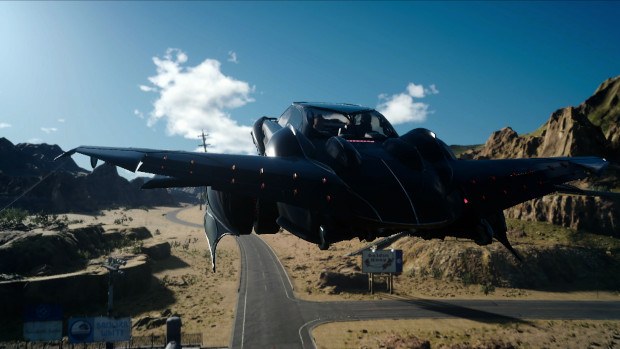 Final Fantasy XV Flying Car