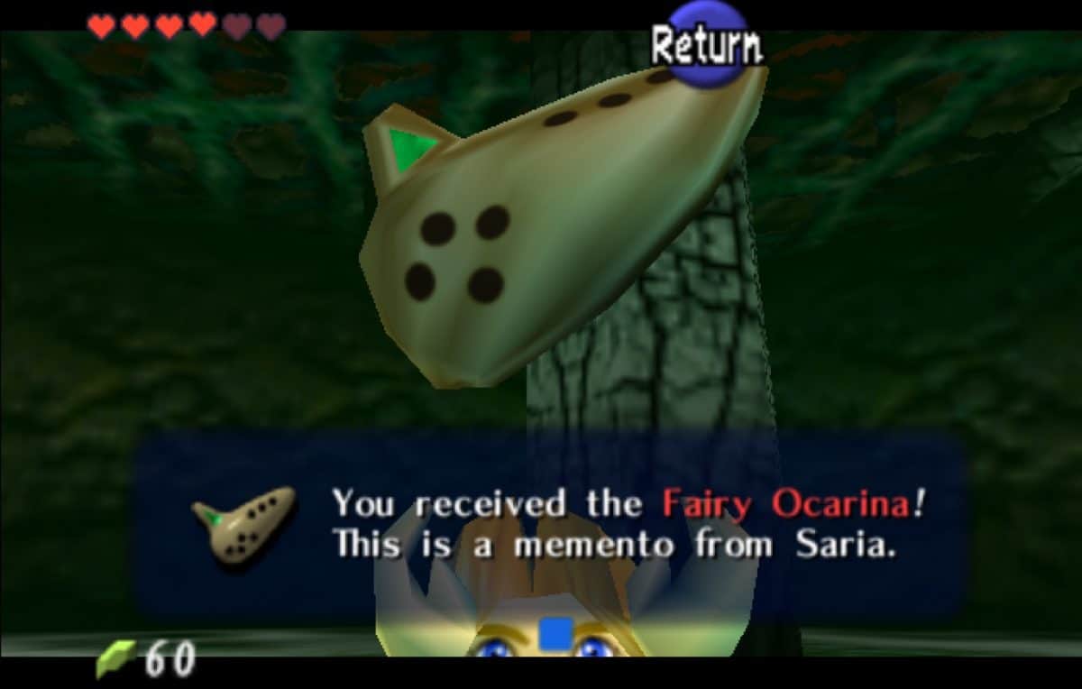The Legend of Zelda: Ocarina of Time Items and Equipment