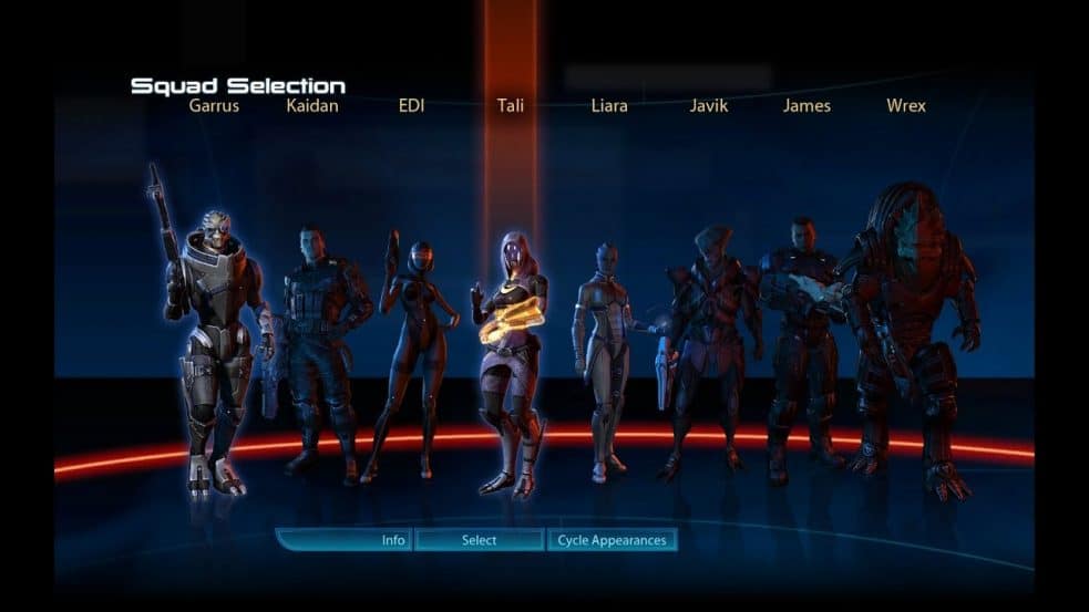 mass effect 3 squad for missions