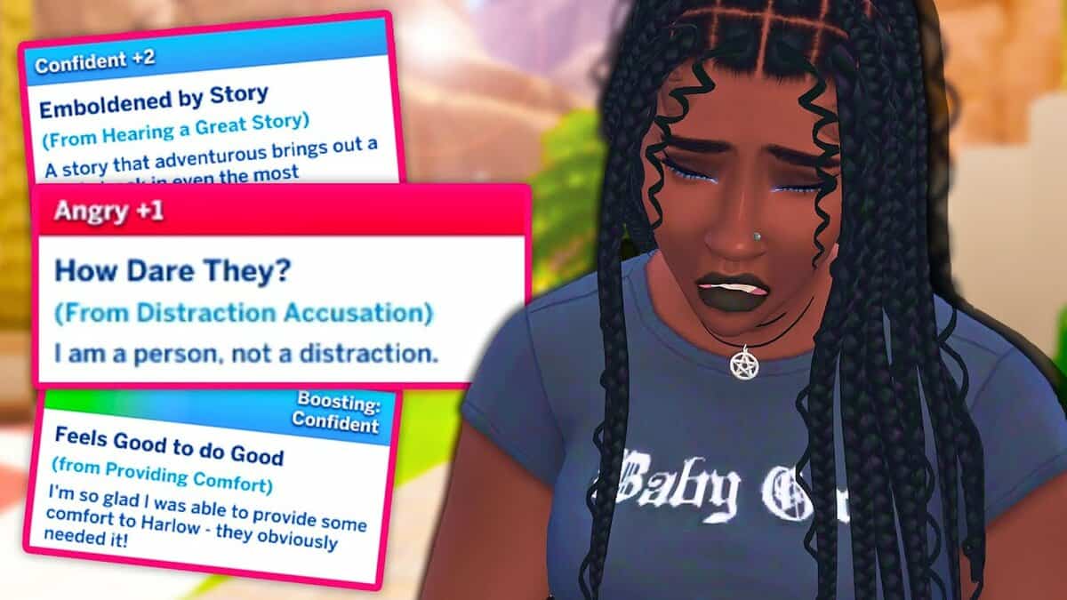 The Sims 4 Emotions and Moodlets Guide