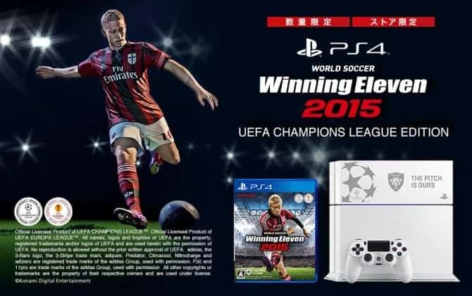 PES 2015 Gets Exclusive Black and White PS4 Bundles in Japan