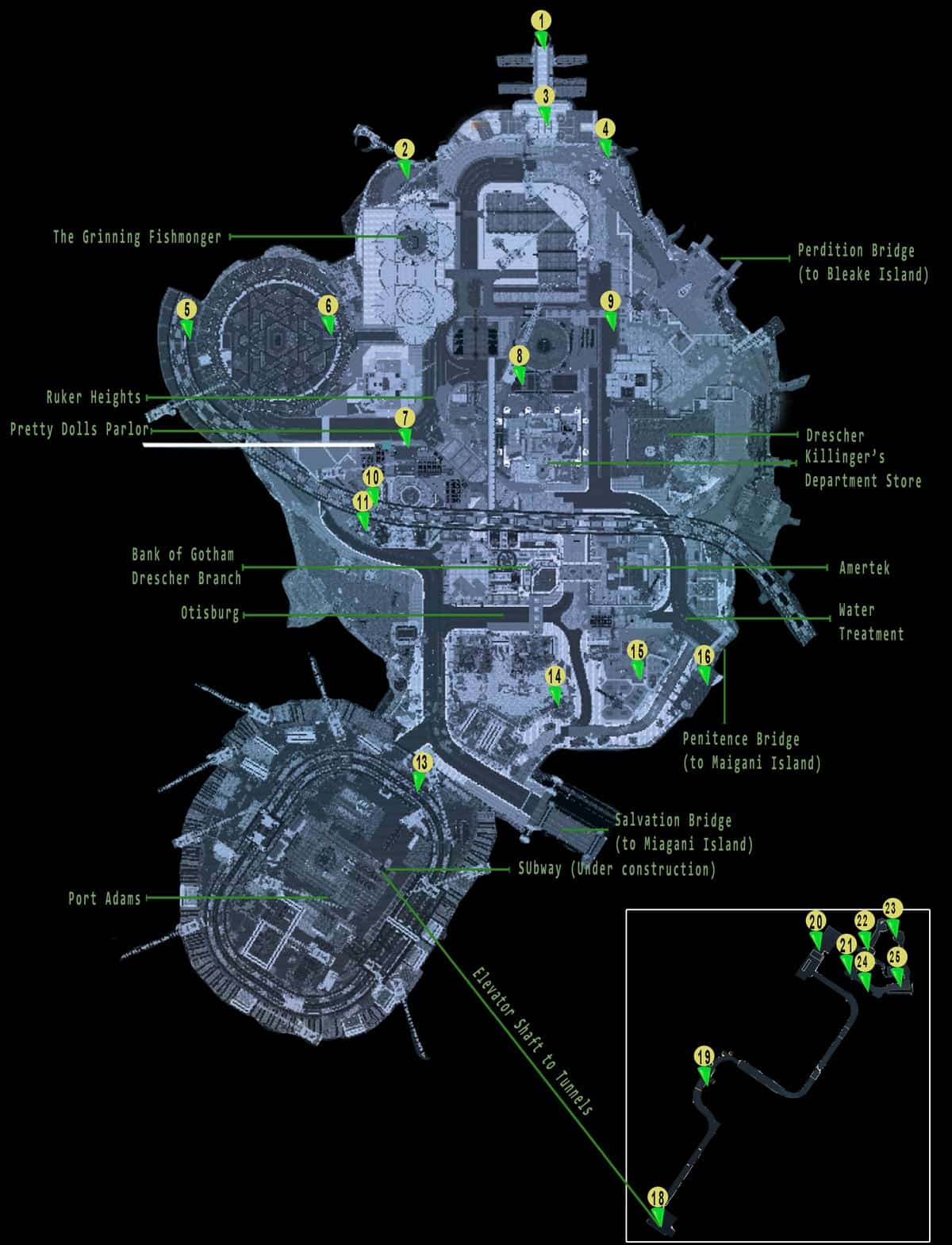 Batman Arkham Knight Riddler Riddles Locations, Trophy Puzzles, Bomb