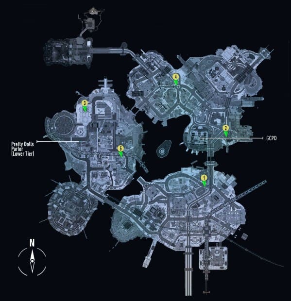 Batman Arkham Knight Gunrunner 'Weapon Caches Locations' Guide