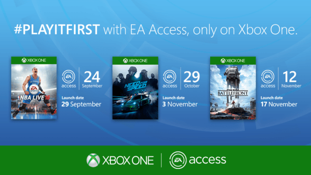 Star Wars Battlefront, Need for Speed, NBA Live 16 Coming to EA Access