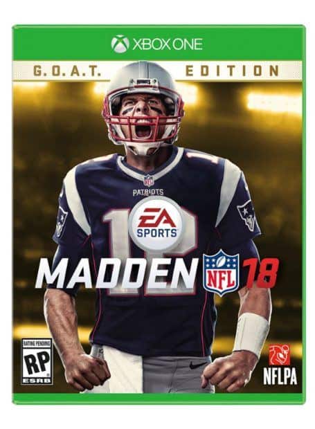 Tom Brady Is The Cover Star For Madden NFL 18