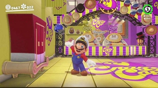 Crazy Cap Clerks in Super Mario Odyssey