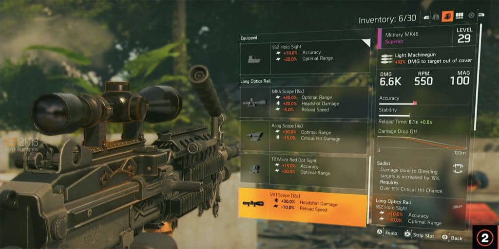 Division 2 Weapons, The Division 2 loot exploit