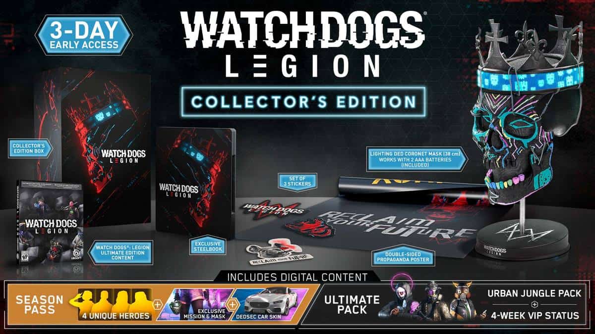 Watch Dogs Legion Collector's Edition