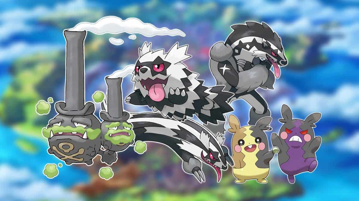 Pokemon Sword and Shield Galarian Forms