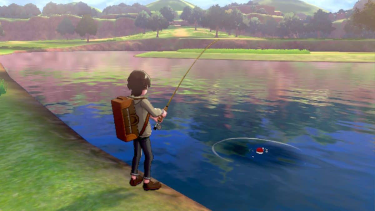 Pokemon Sword and Shield Fishing