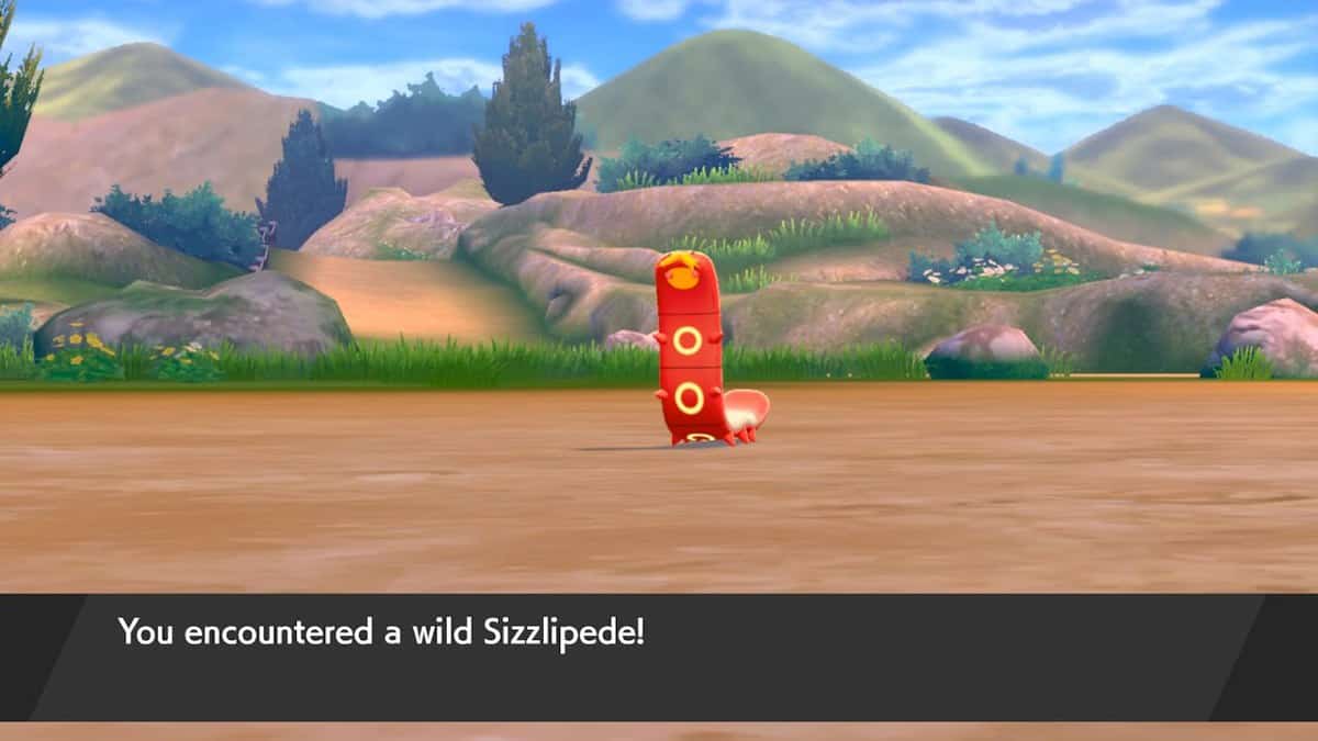 Pokemon Sword and Shield Sizzlipede Locations, How to Catch and Evolve