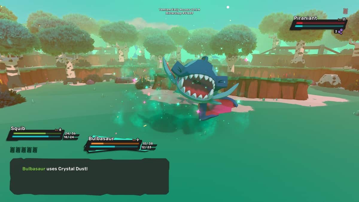 Temtem Piraniant Locations, How to Catch, Evolve and Stats