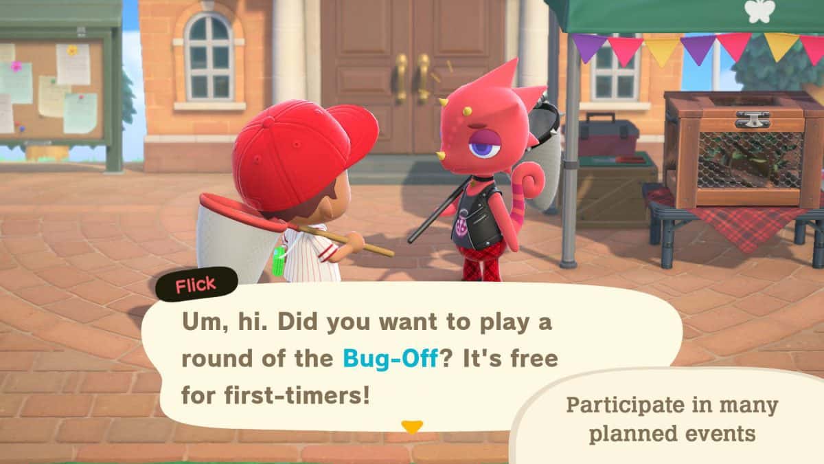Animal Crossing New Horizons Bug-Off Event