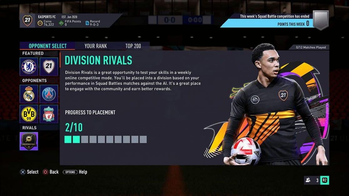 FIFA 21 Division Rivals Rewards Guide