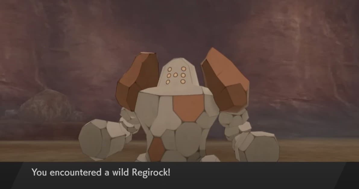 How to Catch Regirock in Pokemon Sword and Shield, Locations and Stats