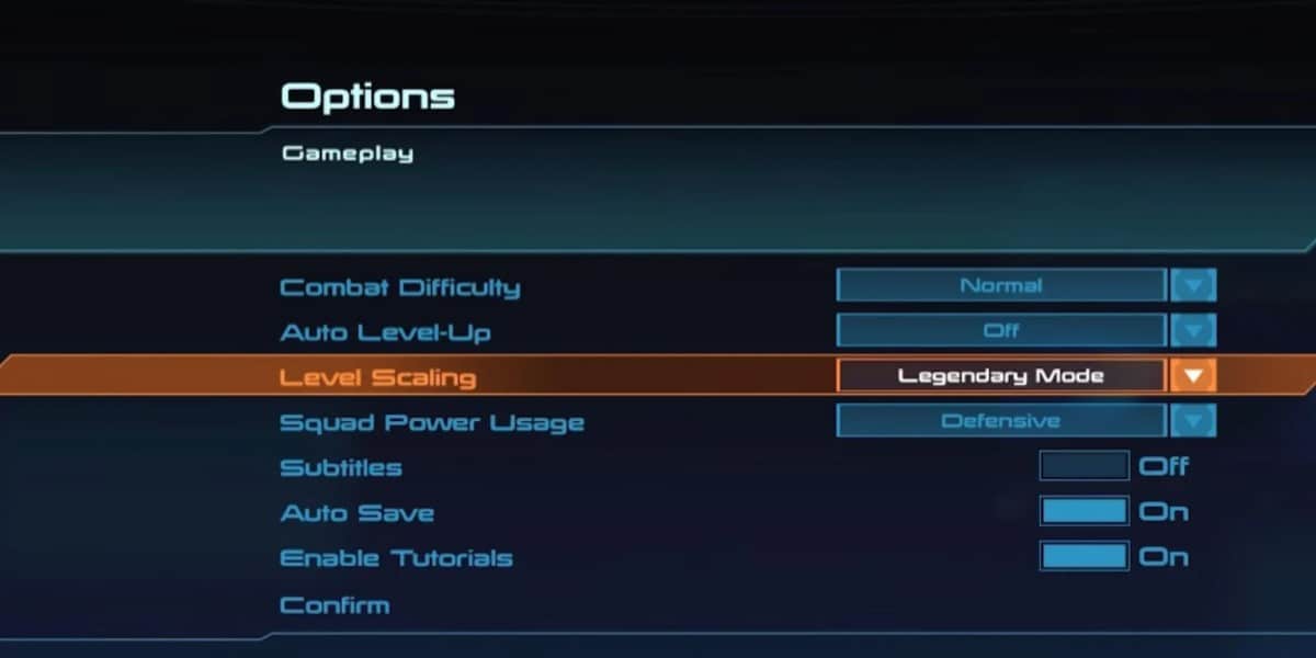 Mass Effect Legendary Edition Level Scaling Explained