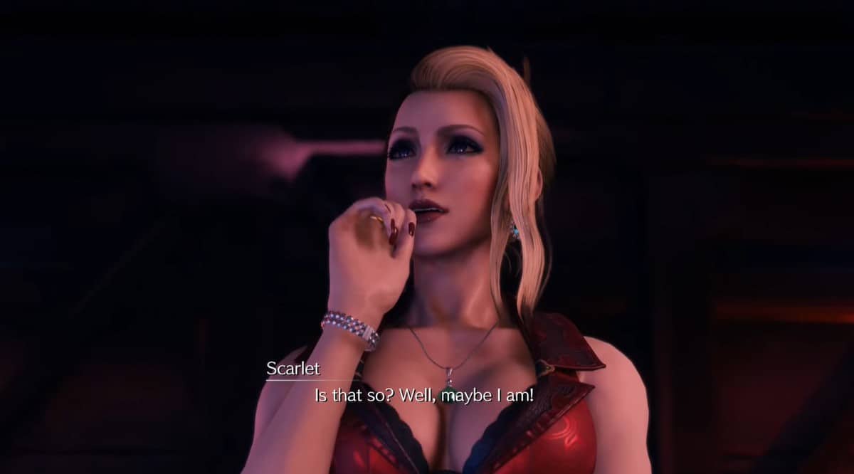 Final Fantasy 7 Remake Intergrade Scarlet Boss