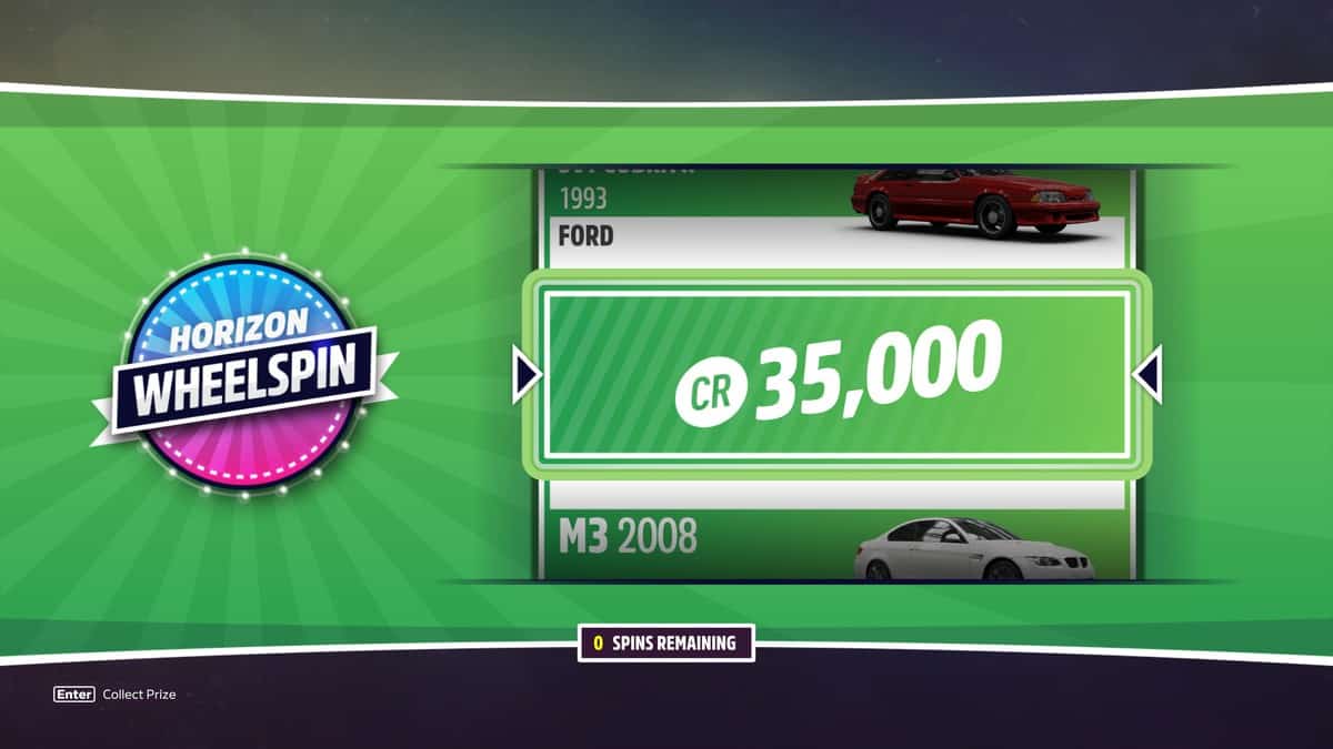 How to Get Wheelspins in Forza Horizon 5