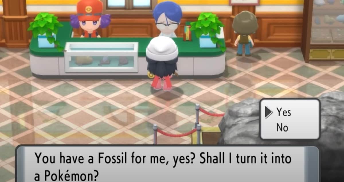How to Get and Revive Fossils in Pokemon BDSP