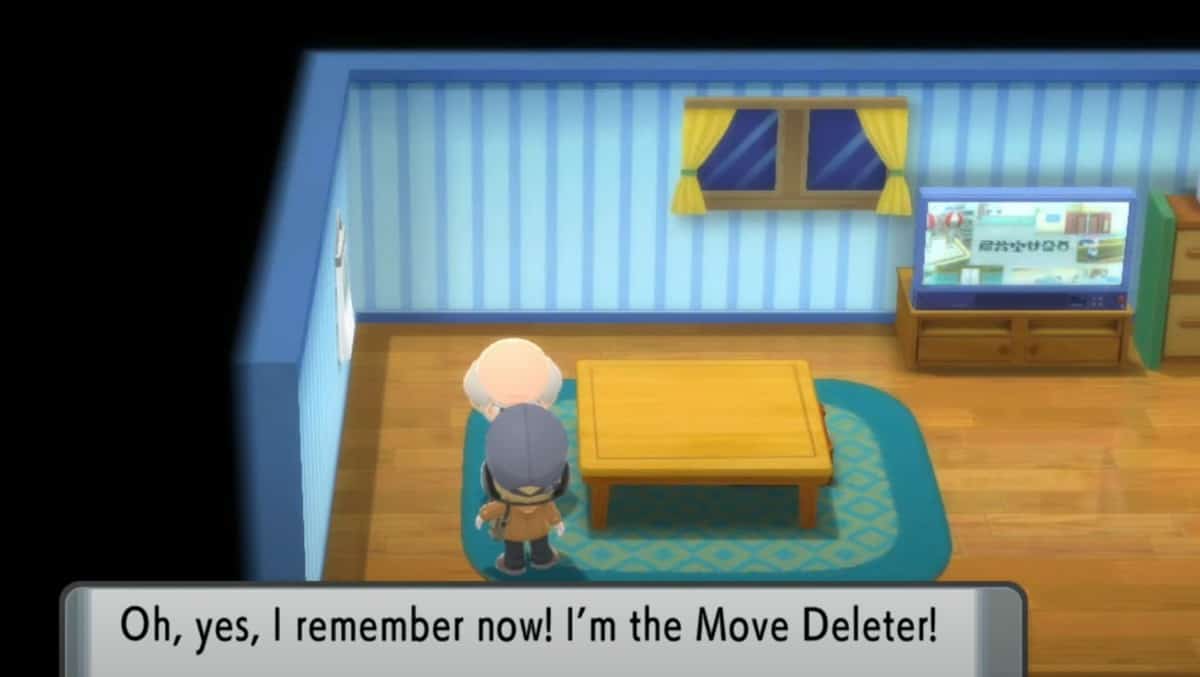 Pokemon BDSP Move Deleter Location