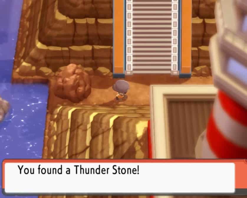 Pokemon BDSP Thunder Stone Location