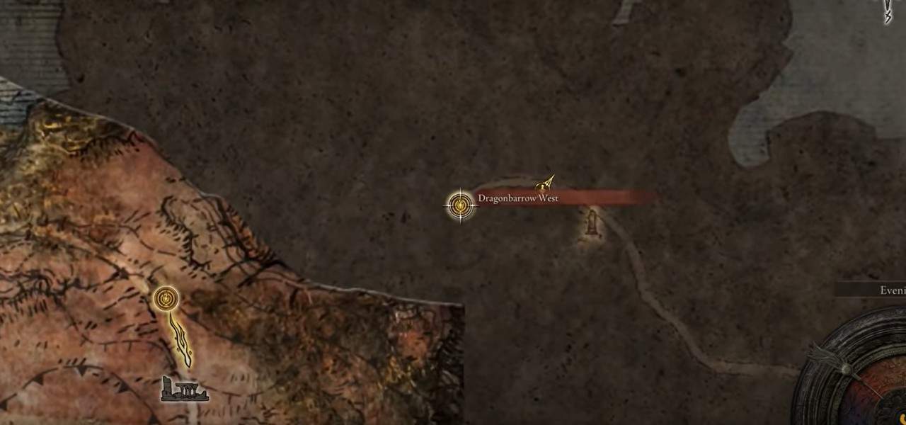 Dragonbarrow Map Fragment