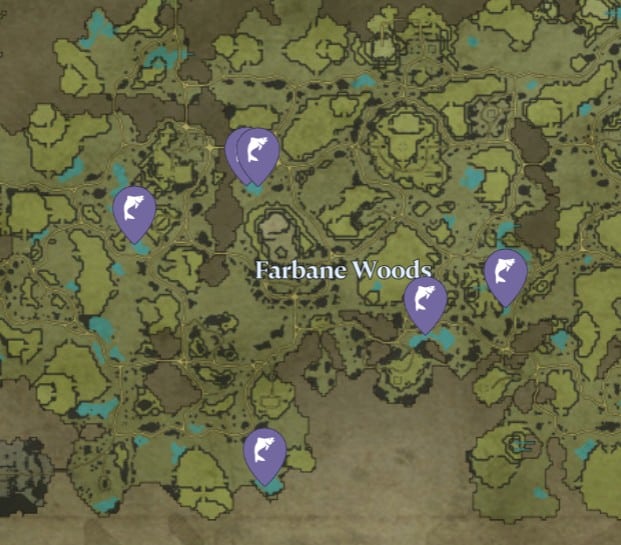 farbane woods fishing spots