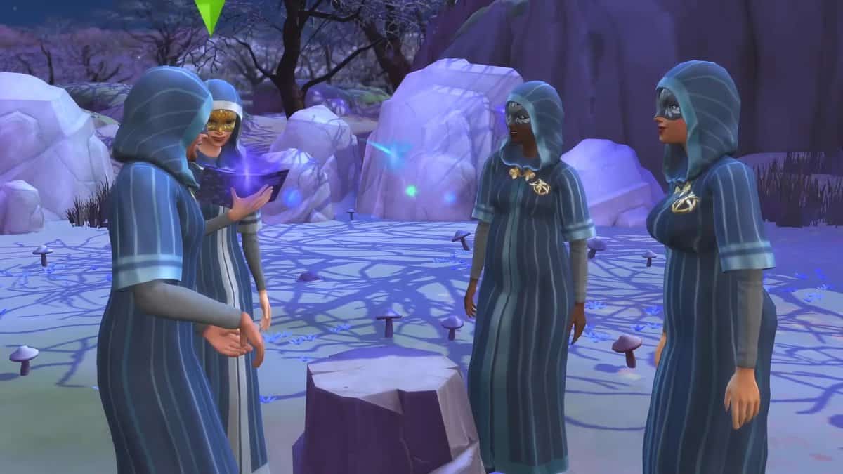 How to Join a Secret Society in The Sims 4