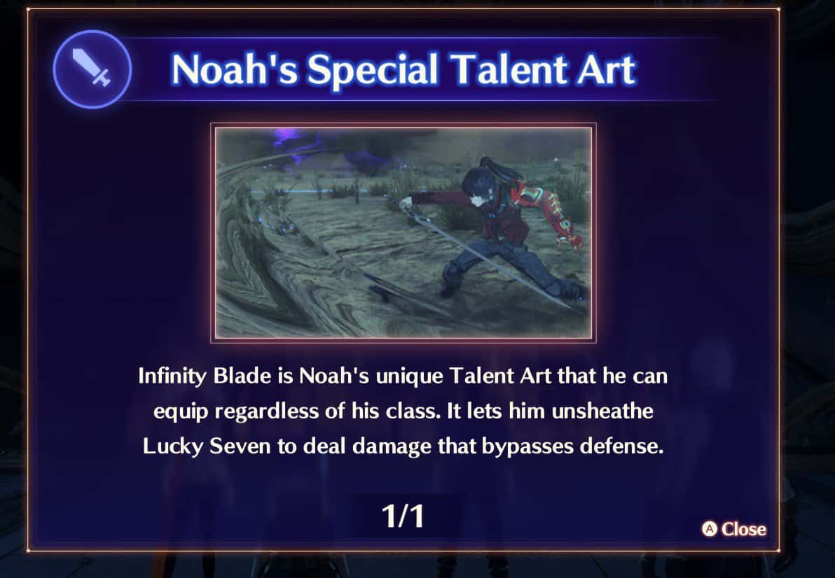 Xenoblade Chronicles 3 Talent Arts
