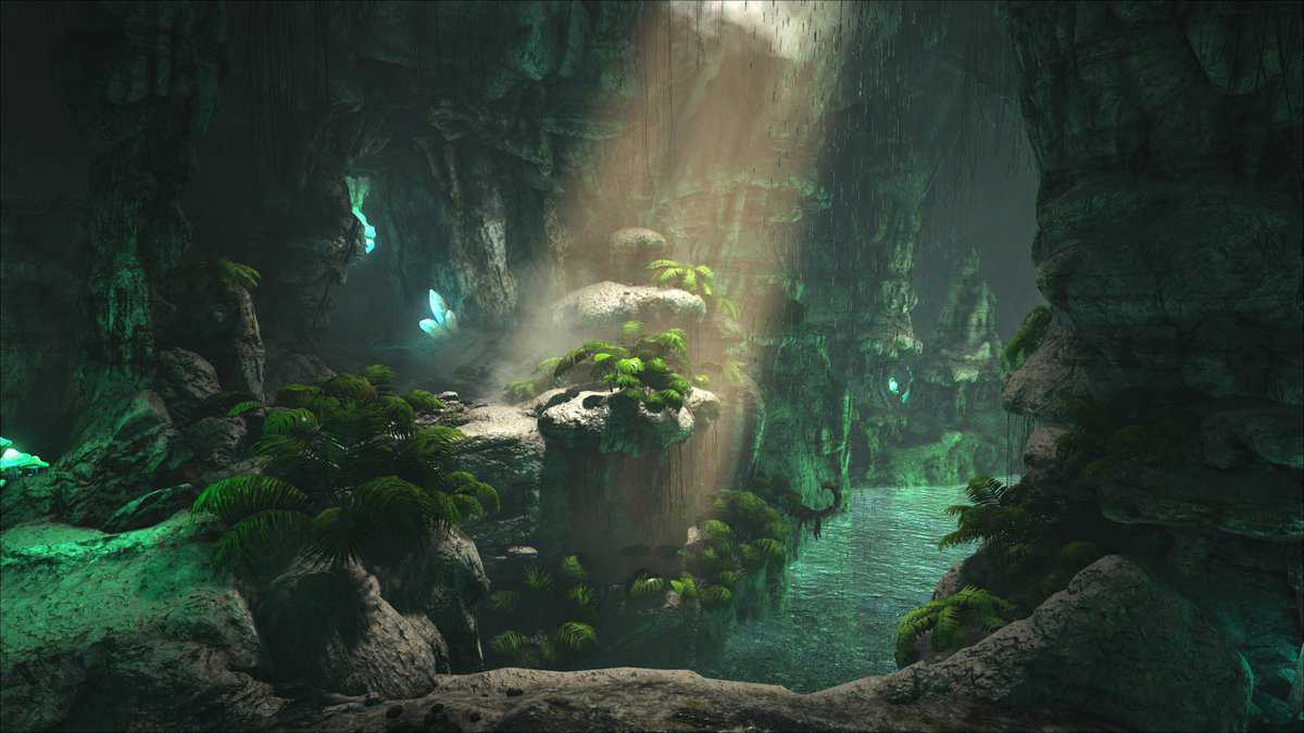 Ark Lost Island Caves Locations and Loot Map