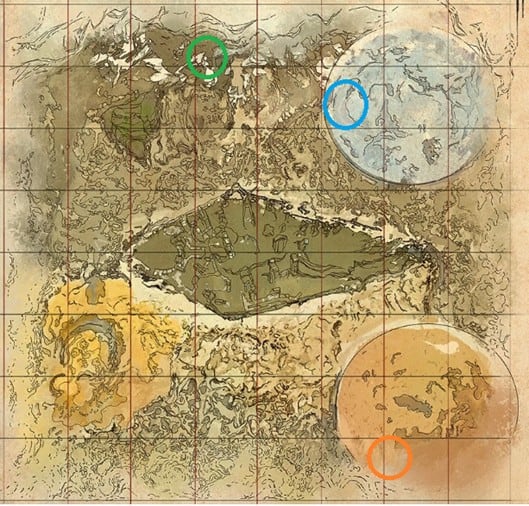 Ark Extinction Cave Locations and Loot Map